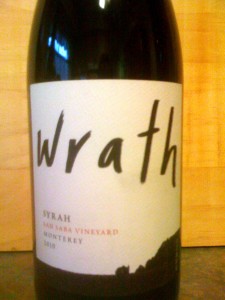 Wrath Syrah 2010