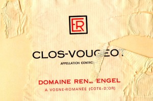 Clos Vougeot Domaine Rene Engel
